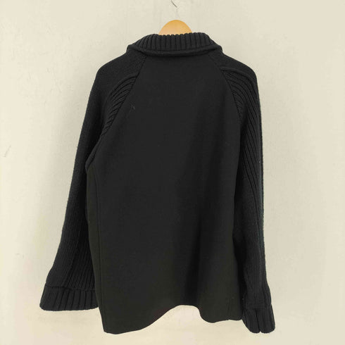 ノーアイディー NO ID. 24AW チェンジングニット BIGライダースJKT メンズ ONE SIZE