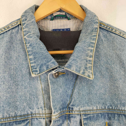 トミーヒルフィガー TOMMY HILFIGER 90S トラッカーデニムジャケット メンズ JPN:XL