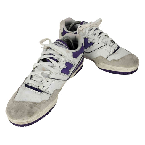 ニューバランス NEW BALANCE 550 BB550WR1 WHITE/PURPLE ローカットスニーカー メンズ JPN:27.5