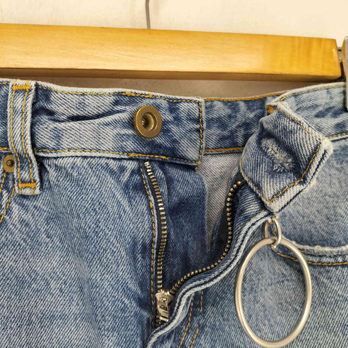 ディーゼル DIESEL キーリング デニムショートスカート Y2K レディース XXS