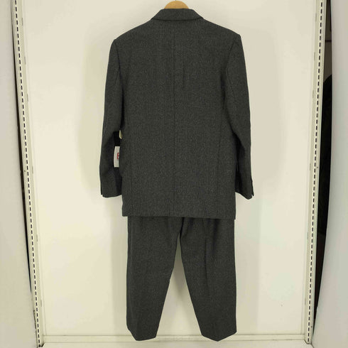 Gadget 70-80S ウール 2B テーラードジャケット YZIP 2タック スラックス パンツ セットアップ メンズ M