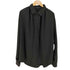 ノーアイディーブラック NO ID.BLACK 24AW ネクタイ付ネックギャザーBIG-SHシャツ メンズ ONE SIZE