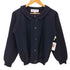 コムデギャルソンガール COMME DES GARCONS GIRL AD2019 lochaven of Scotland フリルカラーカーディガン レディース L