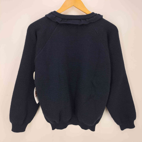 コムデギャルソンガール COMME DES GARCONS GIRL AD2019 lochaven of Scotland フリルカラーカーディガン レディース L