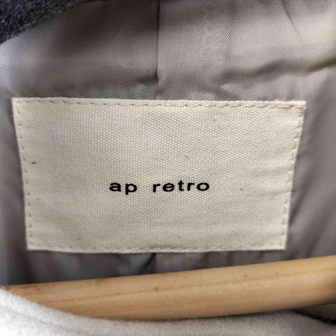 ap retro アプレトロ スタンドオーバーコート レディース FREE