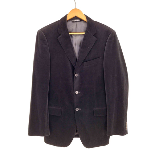 ダナキャランニューヨーク DKNY ベロア 3Bテーラードジャケット メンズ import:S
