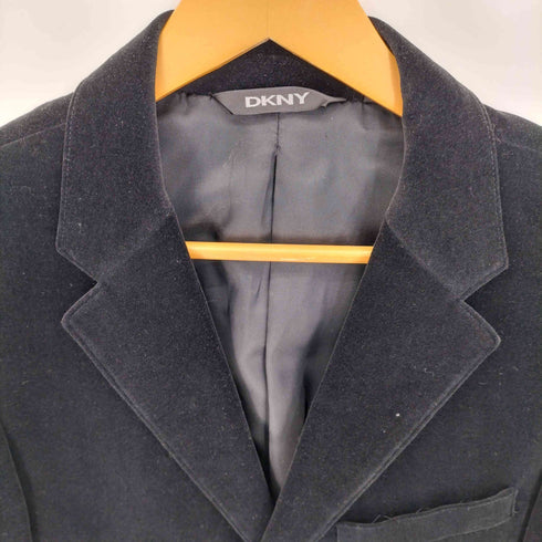 ダナキャランニューヨーク DKNY ベロア 3Bテーラードジャケット メンズ import:S
