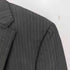 バーバリーブラックレーベル BURBERRY BLACK LABEL ストライプ 2Bテーラードジャケット セットアップ メンズ 上:L 下:ウエスト79