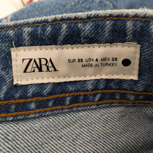 ザラ ZARA ワイドバギーデニムパンツ レディース EUR 36