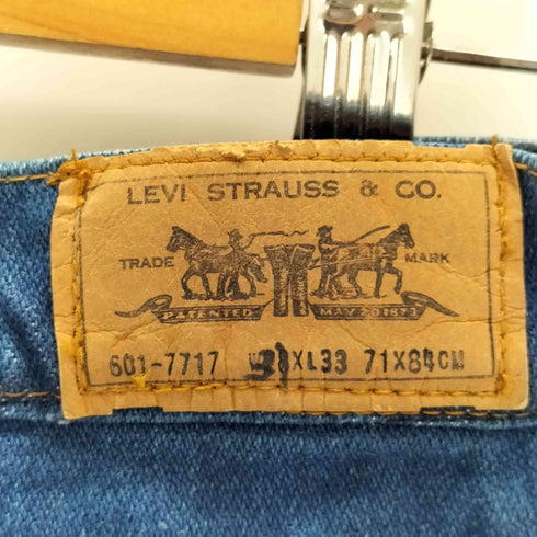 リーバイス Levis 黒タブ 601-7717 ジップフライデニムパンツ メンズ W31