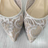 ダイアナ DIANA 24AW TALANTON ラインストーン付きチュールレースパンプス レディース JPN:23