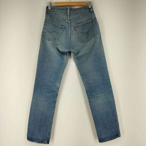 リーバイス Levis 70s 66後期 刻印6 501 赤耳 スモールe ボタンフライデニムパンツ メンズ 29X34