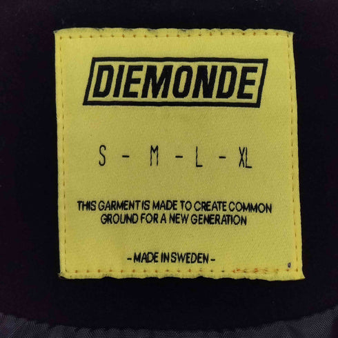 DIEMONDE モールスキンジップベスト import メンズ