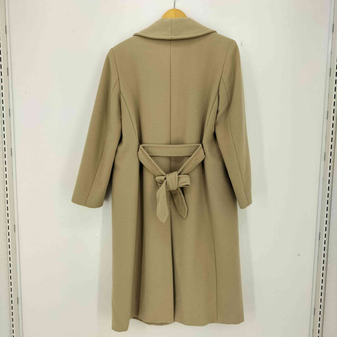 マックスマーラ MAX MARA 白タグ ヴァージンウール マニュエラ ベルテッドコート レディース JPN:40