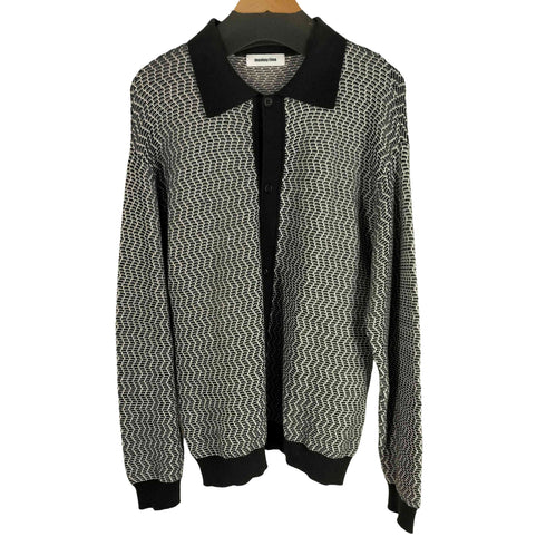 モンキータイム MONKEY TIME 22SS COTTON JACQUARD KNIT SHIRT メンズ JPN:M