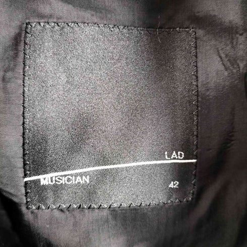 ラッドミュージシャン LAD MUSICIAN 24AW RIDERS JACKET メンズ 42