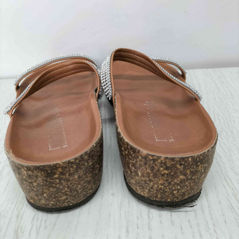 ITALIAN SHOEMAKERS ラインストーンミュールサンダル レディース 36