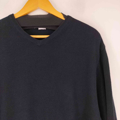 ジェフリービーン GEOFFREY BEENE ラミーコットン Vネックニット メンズ JPN:M