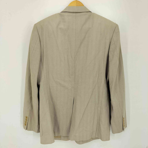アクアスキュータム AQUASCUTUM ヘリンボーン コットン2Bテーラードジャケット メンズ 38/48