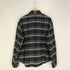 アンユーズド UNUSED COTTON CHECK SHIRTS コットン ジップ ネル チェック シャツ メンズ JPN:2
