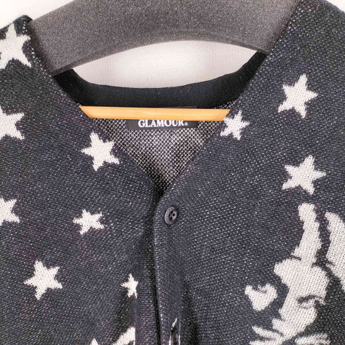 ヒステリックグラマー HYSTERIC GLAMOUR Black Cat Bone cardigan メンズ L