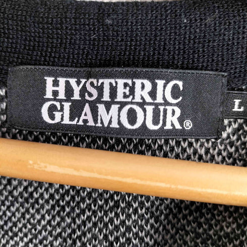 ヒステリックグラマー HYSTERIC GLAMOUR Black Cat Bone cardigan メンズ L