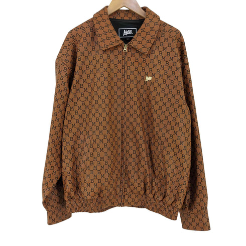 モブ MOBB. MONOGRAM ECO LEATHER JACKET メンズ import:L