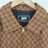 モブ MOBB. MONOGRAM ECO LEATHER JACKET メンズ import:L