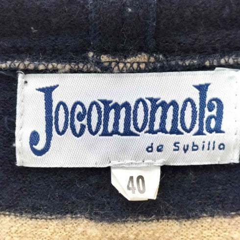 ホコモモラ Jocomomola トグルボタンニットフーディー レディース 40