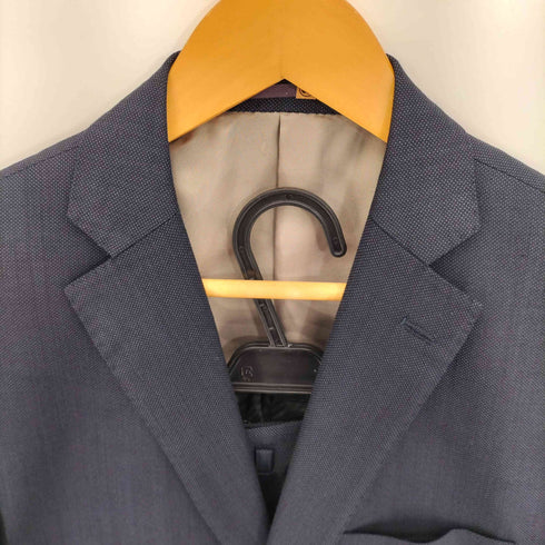 パーフェクトスーツファクトリー P.S.FA Perfect Suit FActory Biellano Finish 2Bテーラードジャケット パンツスーツ セットアップ メンズ 上:175 下:78