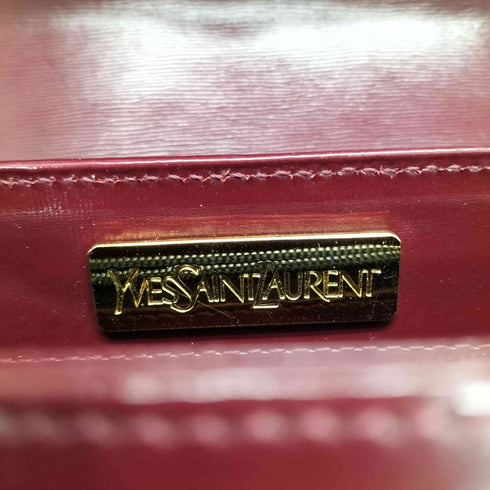 イヴサンローラン Yves Saint Laurent 80~90S レザーショルダーバッグ レディース