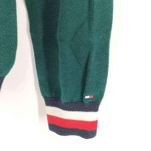トミーヒルフィガー TOMMY HILFIGER ロゴワッペン コットンニット レディース JPN:S