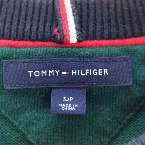 トミーヒルフィガー TOMMY HILFIGER ロゴワッペン コットンニット レディース JPN:S