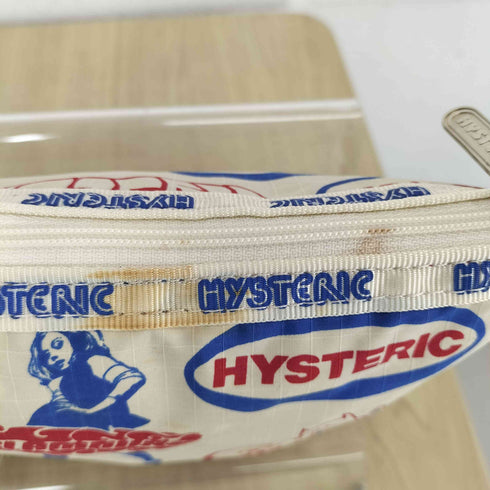 ヒステリックグラマー HYSTERIC GLAMOUR 00S ヒスガールプリントリップストップナイロンポーチ レディース
