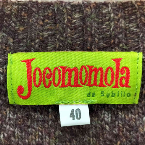 ホコモモラ Jocomomola Vネック ウールニット レディース 40