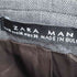 ザラマン ZARA MAN チェック 2Bテーラードジャケット パンツスーツ セットアップ メンズ 上:表記無 下:40