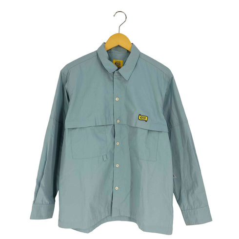 カウデン COWDEN TC 平織フィッシングシャツ メンズ import:M
