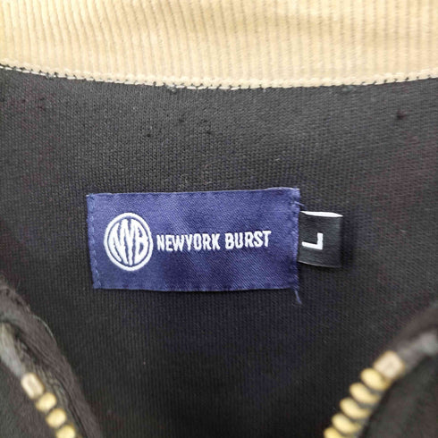 NEW YORK BURST COURDUROY COLLAR SWEAT メンズ import:L