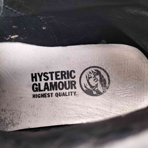 ヒステリックグラマー HYSTERIC GLAMOUR Y2K メダリオン スタッズレザースニーカー レディース 6