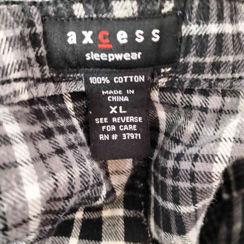 AXCESS チェックイージーパンツ メンズ import:XL