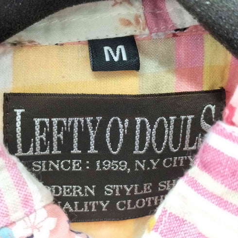 LEFTY O DOULS パッチワークシャツ メンズ JPN:M
