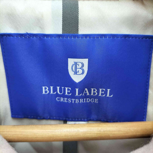 ブルーレーベルクレストブリッジ BLUE LABEL CRESTBRIDGE Aラインピーコート レディース 36