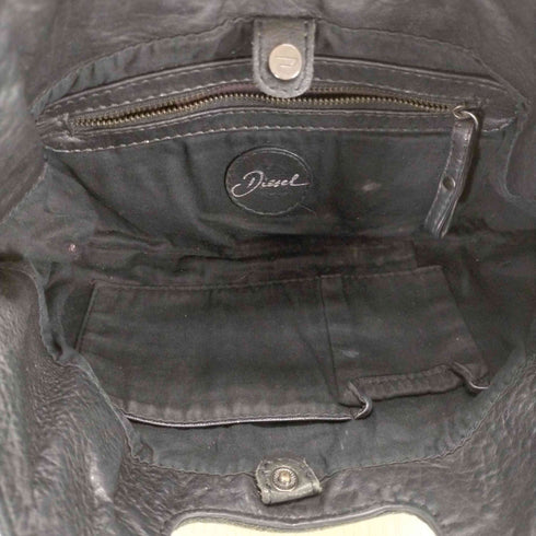 ディーゼル DIESEL ラメ加工 レザーハンドバッグ レディース