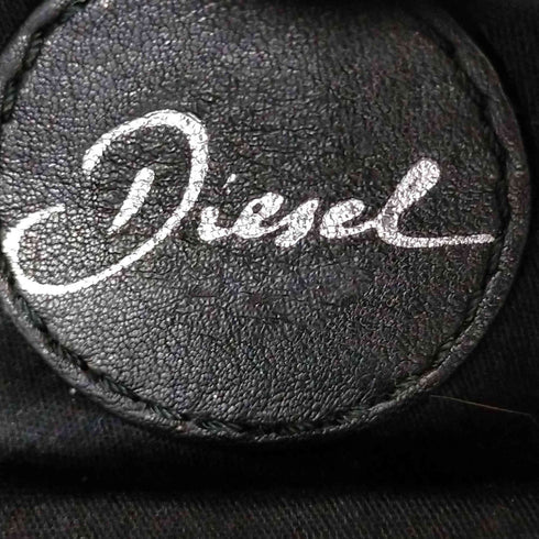 ディーゼル DIESEL ラメ加工 レザーハンドバッグ レディース