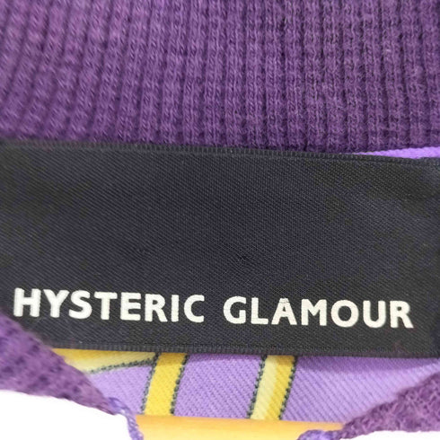 ヒステリックグラマー HYSTERIC GLAMOUR スカーフ柄 ジップアップブルゾン レディース FREE