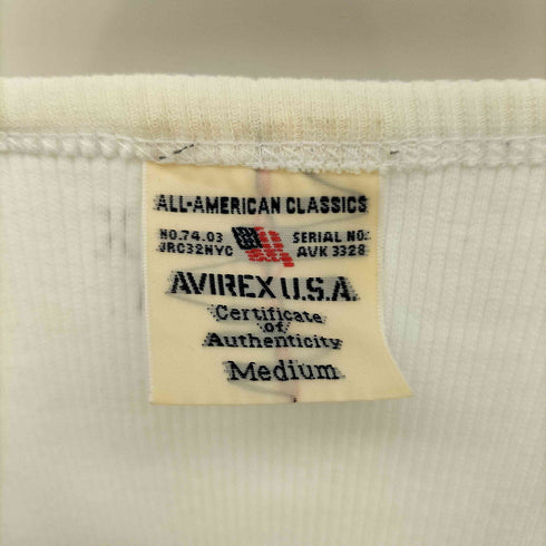 アヴィレックス AVIREX サーマルカットソー メンズ import:M