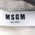 エムエスジーエム MSGM フロントロゴプリントスウェット メンズ JPN:M