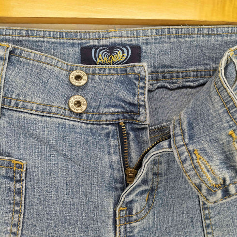 ブーツカットデニムパンツ レディース