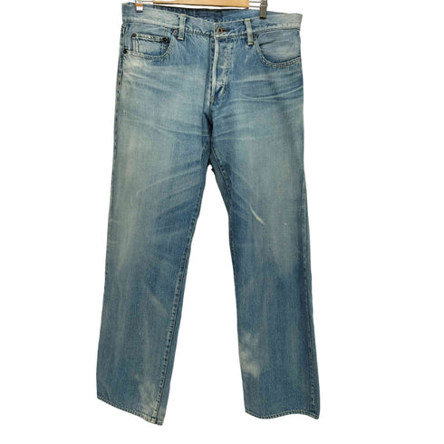 AKATUKI JEANS 藍照 LOT218 ボタンフライデニム メンズ 参