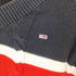 トミージーンズ tommy jeans クロップドストライプVネックニット レディース XS